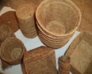 Maceta de fibra de madera - Napronet - redonda / cuadrada / rectangular
