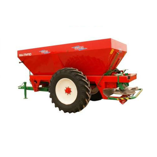 Abonadora de arrastre - RA-TM series - MAQUINARIA AGRICOLA SEGUES, SL - en gránulos / de doble disco / con GPS