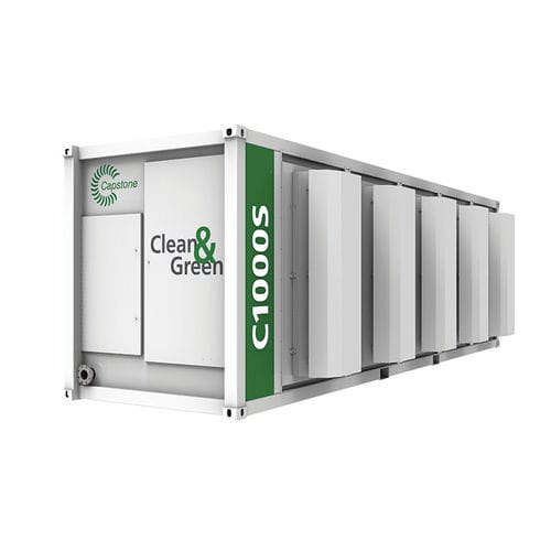 Central eléctrica de gas natural - C1000S - Capstone - de biogás / agrícola