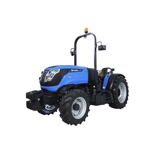 Tractor estrecho - N75 - Solis Tractors - de transmisión mecánica sincronizada / de 4 cilindros / 4 ruedas motrices