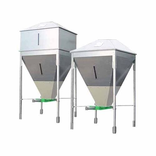 Contenedor de almacenamiento para semillas y cereales - Toy Rene - de metal / de acero / galvanizado