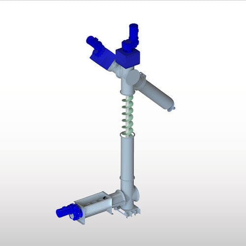 Transportador de tornillo - TCB - SAVECO - vertical