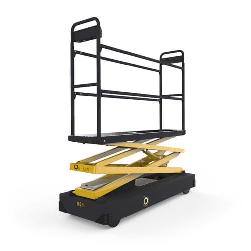Plataforma de cosecha para invernadero - Qii-Lift H-350 - Bogaerts - autopropulsada / ajustable en altura