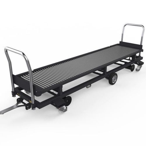 Plataforma de cosecha para invernadero - Bo Cart 5 - Cucumber - Bogaerts - de arrastre / ajustable en altura