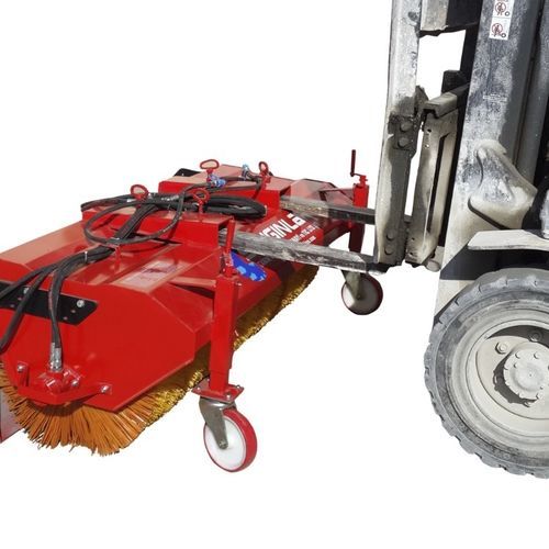 Barredora montada en carretilla elevadora - BASİC - Sayginlar Agriculture Machinery Ltd. - de calle / delantera