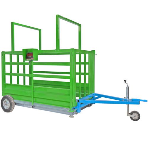 Balanza para la ganadería - CHB3-TD2 - Sayginlar Agriculture Machinery Ltd. - para animales / electrónica / con jaula