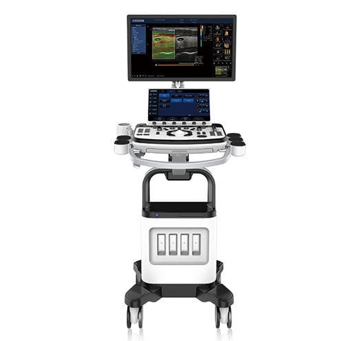 Ecógrafo veterinario portátil, con carro - XBit 80 - Chison Medical Imaging - para animales pequeños / para animales de compañía / lineal
