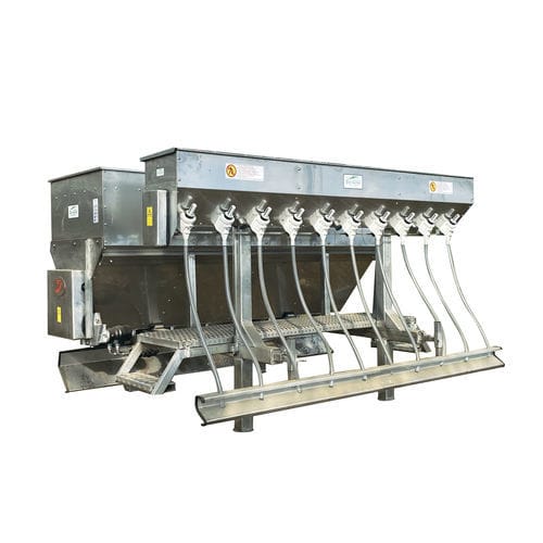 Abonadora remolcada - ROCHEI - Fardin Factory s.a.s - para fertilizante sólido / de gran anchura / orgánica