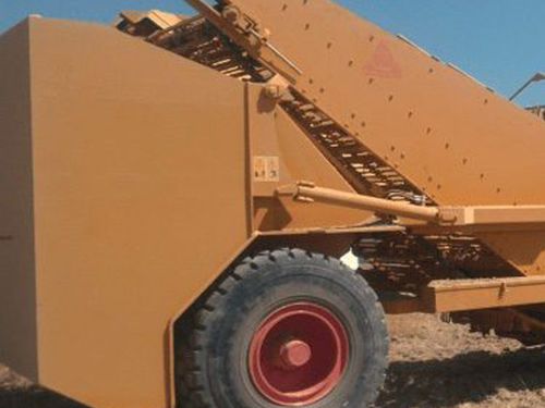 Recogedora de piedras para tractor - DAM-6 PLUS - Maquinaria A. Triginer - descarga al suelo