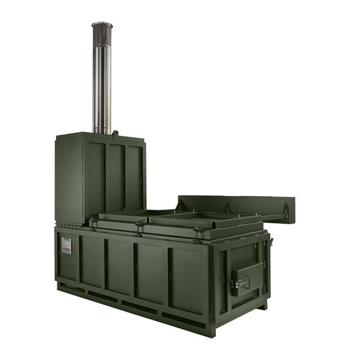 Incinerador de residuos para desechos animales - I8-200A - Inciner8 - de alta capacidad
