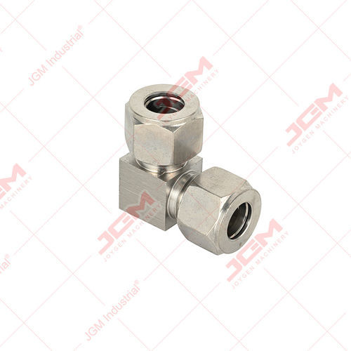 Conexión para irrigación acodada - 9877 - JOYGEN MACHINERY - roscada / de acero inoxidable / hembra