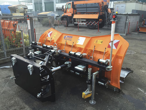 Hoja quitanieves recta - B3S14 Series - Snow Service SRL - con ajuste hidráulico