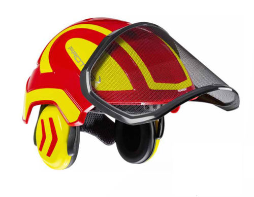 Casco forestal - 20400 series - Protos - con visera / con protección auditiva / de protección