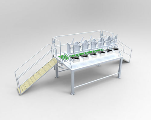 Sala de ordeño para cabras - milking parlor - FARMTEC a.s. - para corderos / móvil