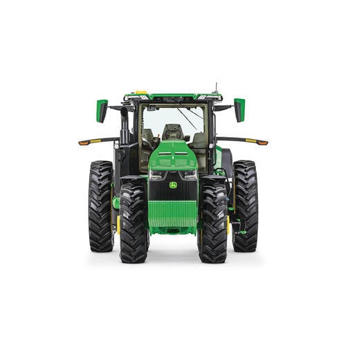 Tractor para grandes cultivos - 8R series - John Deere Forestry - powershift / ancho / con cabina