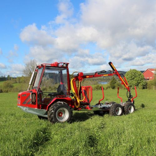 Autocargador forestal compacto - Bison 6000X - Kranman AB