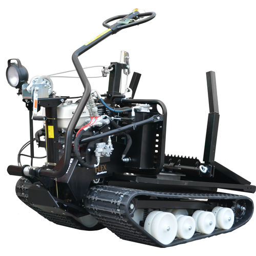 Cabrestante forestal montado en tractor - Lennartsfors AB