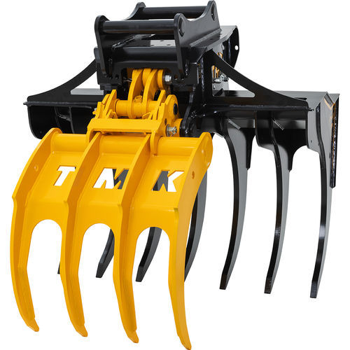 Pinza para troncos para excavadora - MULTIGRAB M series - TMK Machinery Oy - de desarraigo / de manipulación / con cabezal giratorio