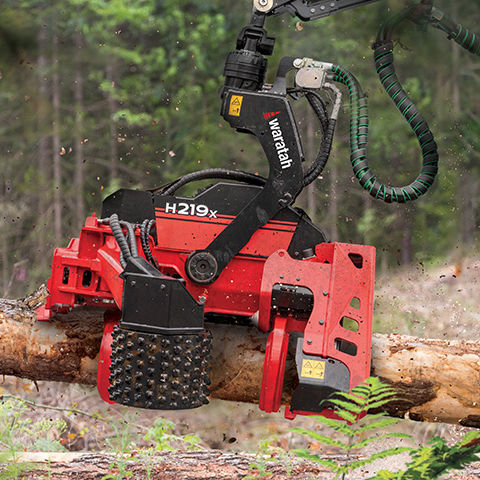 Cabezal de tala para conformación - H219X - Waratah - con desramadora