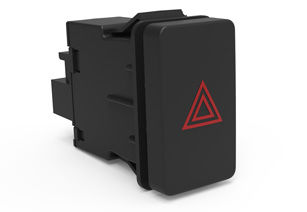 Interruptor pulsador - GP-SERIES - Carling Technologies Ltd. - IP54 / para material agrícola / con LED