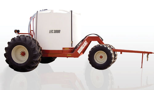 Carro cuba de 2 ejes - LC series - Free Form Plastics - de arrastre