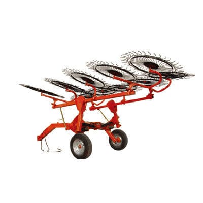 Hileradora con discos estrellados - RG series  - JEEGEE AGRI EQUIP MANUFACTURING Co., Ltd. - de depósito lateral / monorrotor