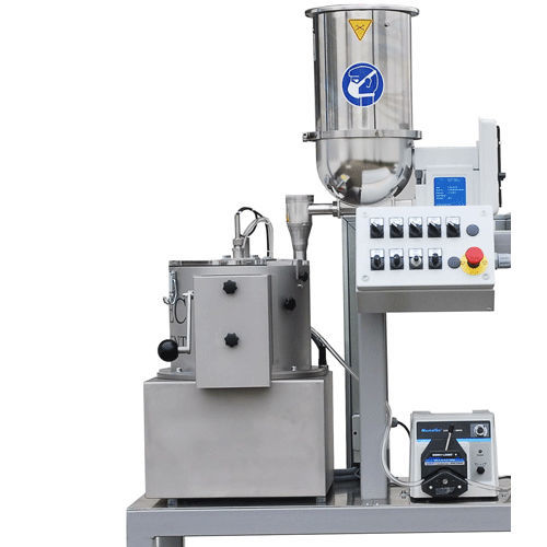 Desinfectadora de semillas para recubrimiento - ML2000 + pelleting unit - Satec Equipment GmbH - con sistema de recubrimiento / para revestimiento