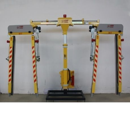 Cortadora para viñedos - ÜZ I - KMS Rinklin GmbH - remolcada / hidráulica / vertical