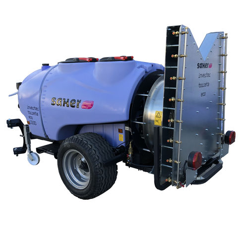 Pulverizador de arrastre - INVERTER TORRETA ECO - Saher Maquinaria Agricola - para la viticultura / para la arboricultura / hidráulico