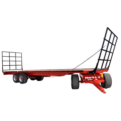 Remolque plataforma -  PL G series - juscafresa s.a. - de 3 ejes / para balas