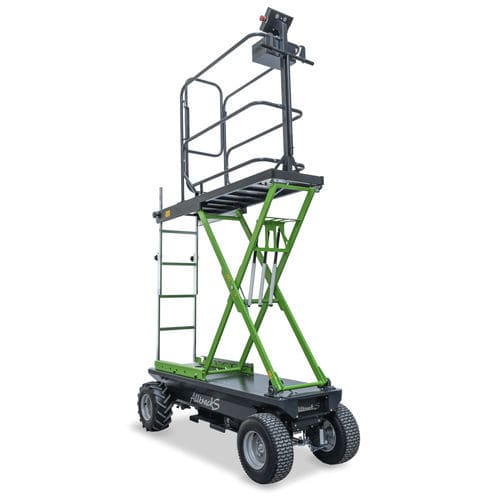 Plataforma de cosecha para el mantenimiento de cultivos - Alltrack S - PRECIMET H.C.E. - para invernadero / autopropulsada