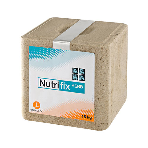 Piedra de sal para bovinos - NUTRIFIX HERB - timacagro - para ganado caprino / para caballos / para óvidos