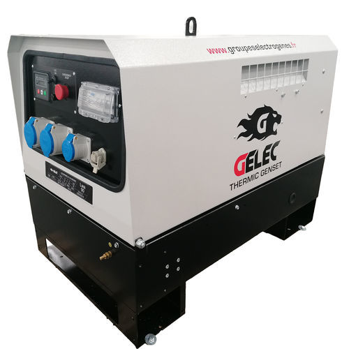 Central eléctrica diésel - LEOPARD-6 - Gelec - monofásica / móvil / 50 Hz