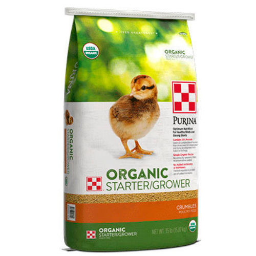 Complemento alimenticio para animales - Organic Starter-Grower - Purina Mills - para aves de corral / de vitaminas / de minerales