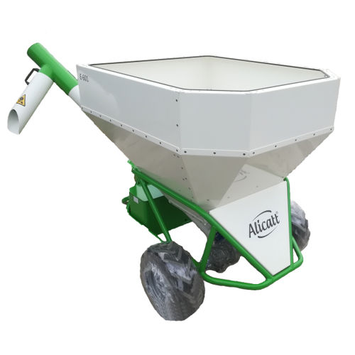 Sistema manual de distribución de alimentos neumático - E 601 - alicatt - para bovinos / para ganado caprino / para ovinos