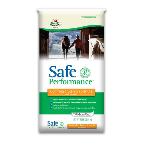 Complemento alimenticio para animales - Safe Performance - mannapro - para caballos / de minerales / de vitaminas