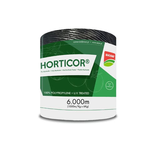 Cordel agrícola de soporte de cultivos - HORTICOR&reg; - SICOR S.A. - para la horticultura / de polipropileno