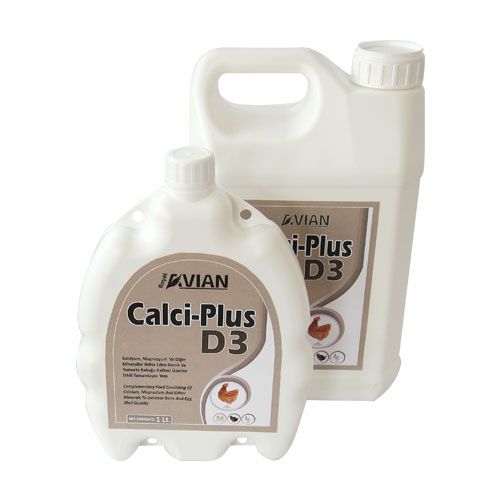 Complemento alimenticio para animales - Calci-Plus D3 - Royal İlaç - para aves de corral / de vitaminas / calcio