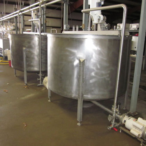 Cuba para leche - calfhutch - de metal / con agitador