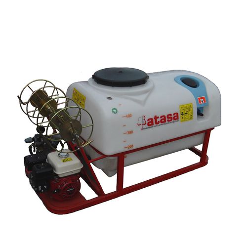 Pulverizador remolcado - Atasa - para grandes cultivos / manual / con bomba de membrana