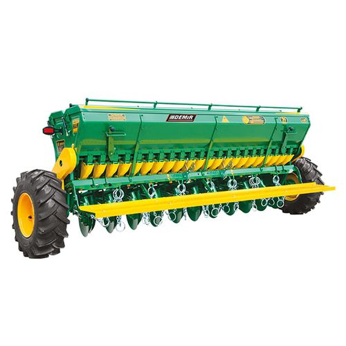 Sembradora en hileras con tolva - DCS series - DEMIR PACKING AND AGRICULTURAL MACHINERY - de arrastre / con sistema de distribución de fertilizante / con control de la profundidad