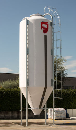 Silo para cereales - Siosfrance - de fibra de vidrio / redondo