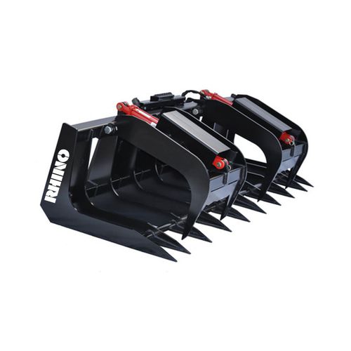 Pinza para troncos agrícola - BRGR Series - rhinoag - para minicargadora / multiusos