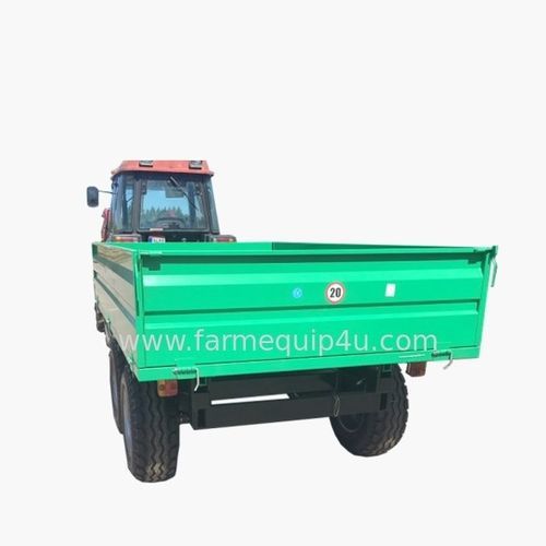 Remolque basculante - T4W series  - Hangzhou SanSen Hardware Machinery Co.,Ltd - de 1 eje / en tándem / agrícola