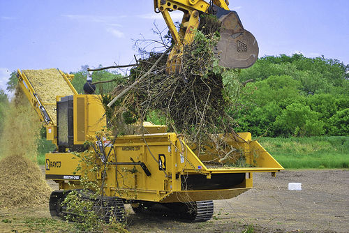 Trituradora de ramas forestal montada sobre camión - RH1754-160  - Rayco - diésel