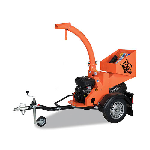 Trituradora de ramas de acoplamiento - TW 18/100G E/S  - Timberwolf - con motor de gasolina