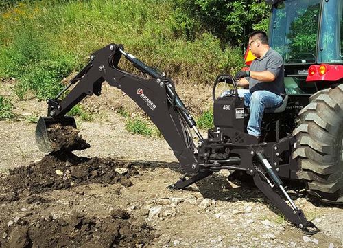 Retropala para tractor - Bradco TR/SS - paladin attachments - hidráulica