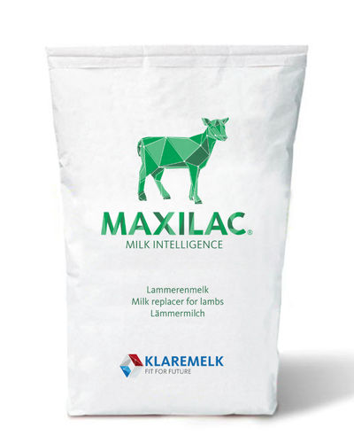 Pienso de lactancia para óvidos - Maxilac - klaremelk - para ganado caprino / en polvo / apto para sistema de alimentación automático