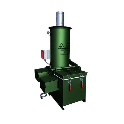 Incinerador de residuos para animal doméstico - Volkan 150 - Waste Spectrum Incineration Systems - para aves de corral / para ovinos / para bovinos
