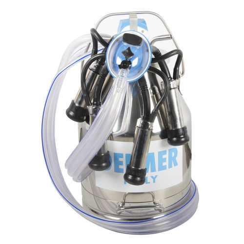 Lata De Leche De Acero Inoxidable De 20 L / 5,25 Galones | Meses Sin
